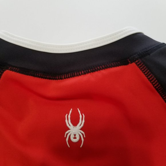 NWOT Spyder UV Protection Active Stretch Zip Up Rash Guard Swim Cover Size M - Picture 5 of 8